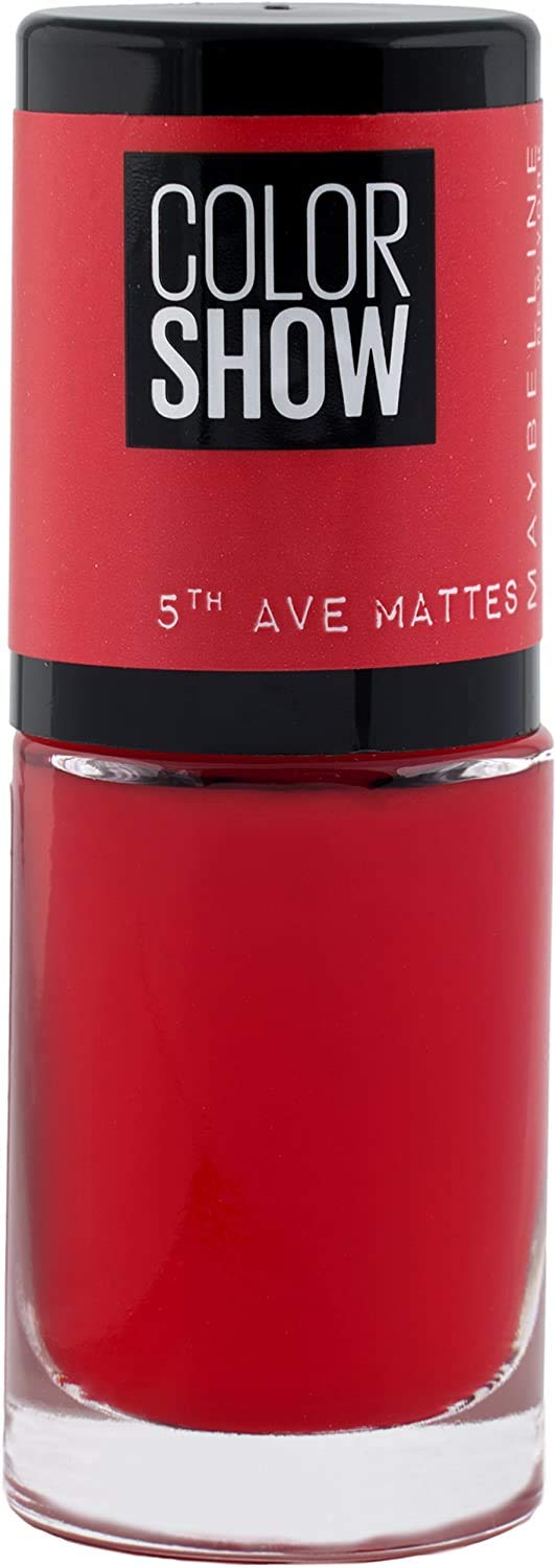 Maybelline New York Color Show 5th Ave Matte 455 Traffic Stop Nail Polish 7ml