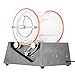 OrangeA Jewelry Polisher Tumbler 5Kg Capacity Mini Rotary Tumbler Machine with Timer Jewelry Polisher Finisher for Jewelry Stone (5 Kg Capacity)