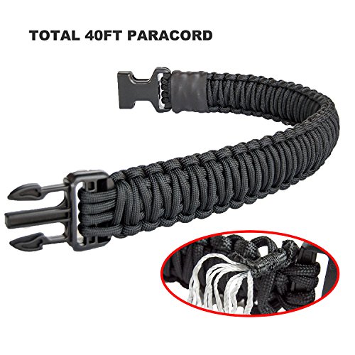 Hongmei Outdoors 550 Paracord 2 Point Rifle Sling Adjustable Strap with