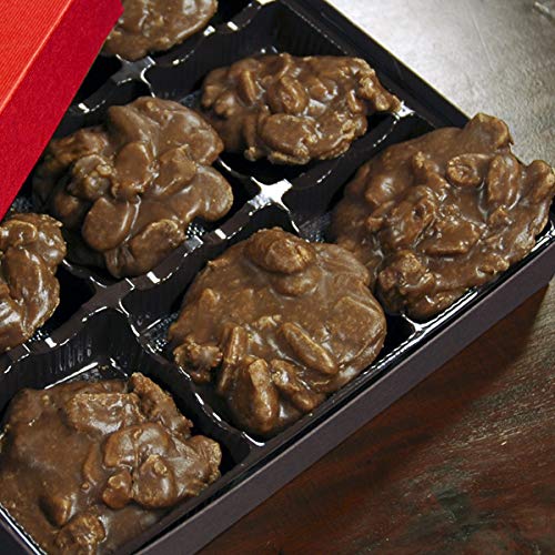 Chocolate Pecan Pralines | Savannah’s Candy Kitchen | Original & Chocolate Praline Gift Box – 9 pack