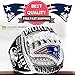 OMG-LIFE New England Patriots Super Bowl LIII Ring, NFL 2018-2019 Championship Replica Rings Size 9-13 (9)