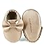 DESDEMONA Soft Soled Baby Shoes Infant Toddler Prewalker Shoes(XS(4.33inches),Golden)