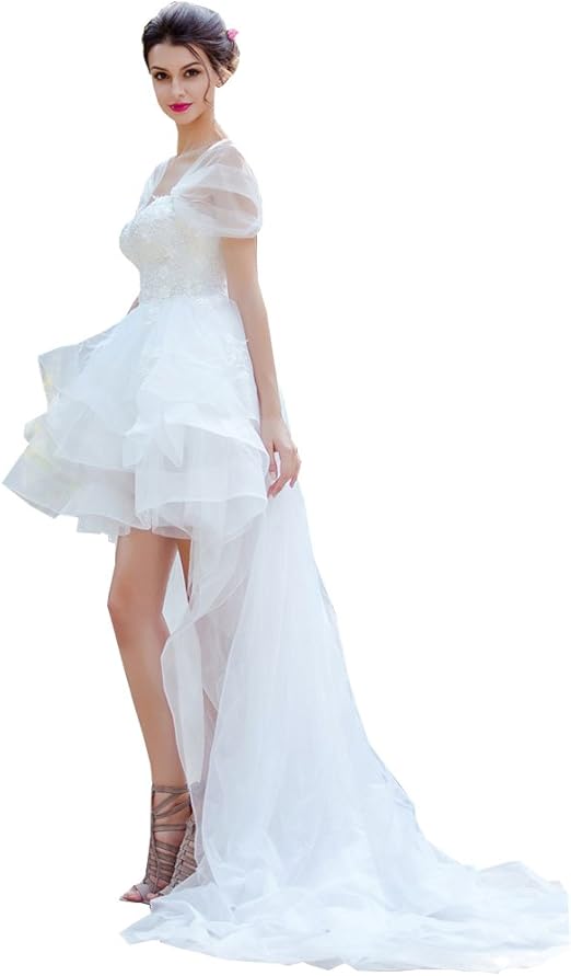 千恵モール ふんわりドレス パーティードレス ワンピース レース ワンピース ウェディングドレス 二次会 結婚式 忘年会 女子会 二次会 オフショルダー パーティードレス 通販 Amazon