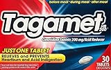 Tagamet Acid Reducer, 200mg Cimetidine Tablets, 30 Count Each (2 Pack)