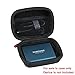 Hermitshell Hard EVA Travel Case Fits Samsung T3 / T5 Portable 250GB 500GB 1TB 2TB SSD USB 3.1 External Hard Drives