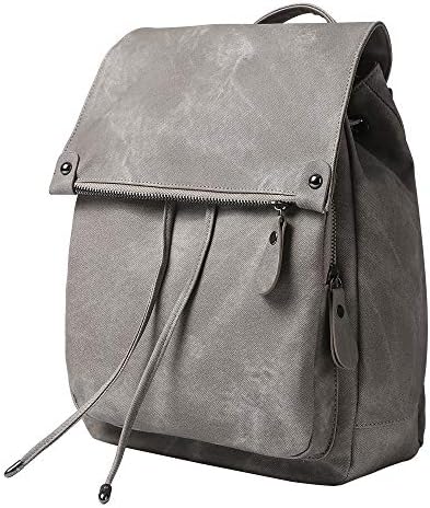 Women Backpack Waterproof Anti-theft Lightweight PU Leather Nylon Shoulder Bag Travel Backpack Ladies
