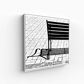 Canvas Wall Art for Living Room, Bedroom Silence Framed Canvas Prints for Home Decoration Ready to Hang - 16x16 inches