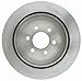 ACDelco Silver 18A1630A (19287221) Non-Coated Rear Disc Brake Rotor