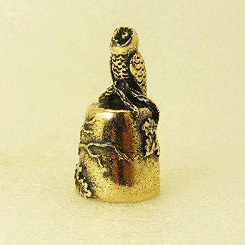 image for craftilus Thimble With Owl, Bronze