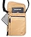 Boundless Neck Pouch Passport Travel Wallet With RFID Security Blocking (Khaki)