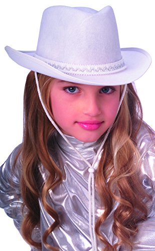childs white cowboy hat