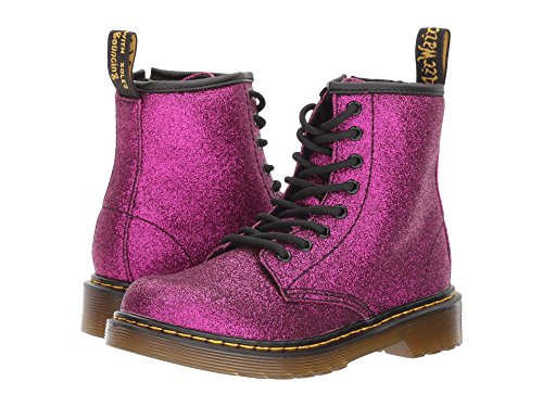 dr martens pink & lilac 1460 glitter boots junior
