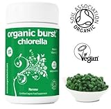 Organic Burst Chlorella Tablets 250 Tablet