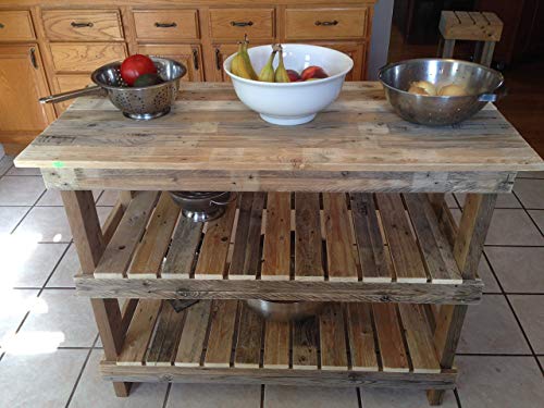 Rustic Kitchen Island