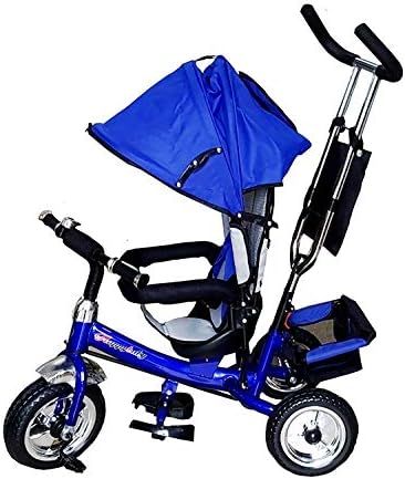 Nagar International Baby Tricycle with Shadow for Kids, Baby Boys and Baby Girls........ (Blue 102)