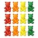 12 Gummy Bear Candy Stress Balls - BULK 1 Dozen - Fidget Set for Students, Adults and Children Office Calming Toy