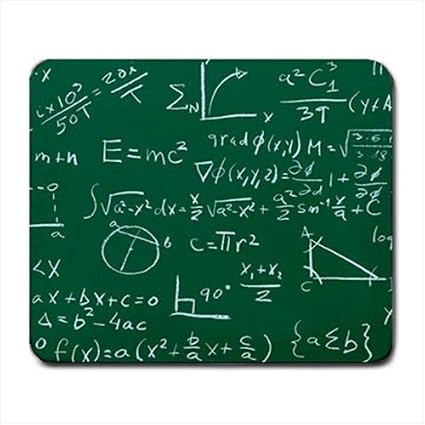 Matemáticas Fórmula Profesor diseño de placa de Profesor Alfombrillas de ratón Pad Mousepad