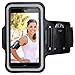 SmartOmni Sport Armband with Adjustable Length Band + Key Slots for iPhone 6S/6/5C/5S,iPod MP3 Player and Most of 4.7