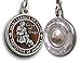St. Francis of Assisi Enameled Pet Medal with Capsule of Assisi Soil