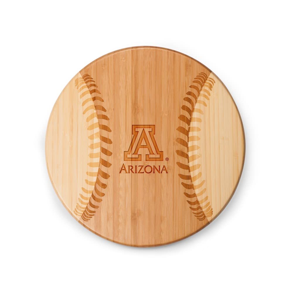 PICNIC TIME Arizona Wildcats - Home Run! Baseball Cutting Board & Serving Tray, (Rubberwood)