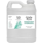 Rosemary Hydrosol - Bulk 32 Fl Oz - Alcohol-Free Vegan All Natural Refreshing for Face, Scalp & Hair - Uplifts, Calming & Soothing for All Skin Types…