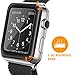 Apple Watch 38mm Screen Protector, Bestfy iWatch Tempered Glass Screen Film [2.5D Curved Edge][Full Coverage] for 38mm iWatch Series 3/2/1 (Black)