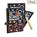 BESTING Scratch Art Notebooks 3 Pack 10.2 x 7.5 inches Rainbow Magic Scratch Off Paper Set Drawing Arts Crafts Black Scratch Books for Birthday Gifts Party Favors Christmas Presents (PRB330)