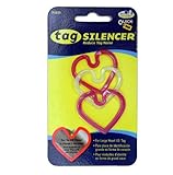Tag Silencer Large Heart Dog Tag Accessory 3 Pack