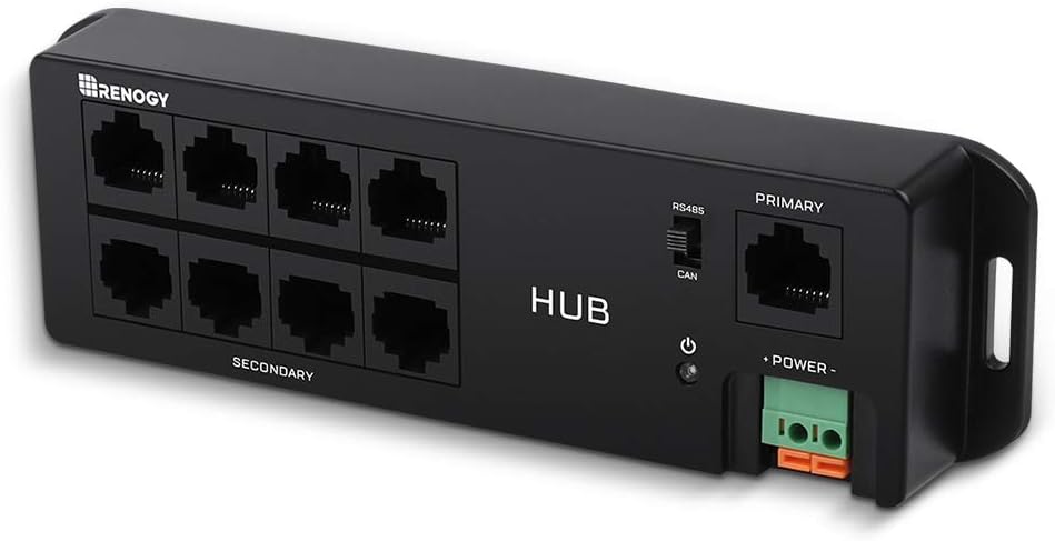 Renogy Bluetooth Hub RJ45 Port Wirelessly Monitor Solar Devices