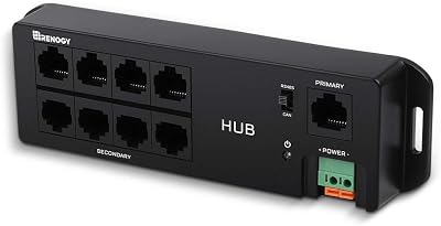 Renogy Bluetooth Hub RJ45 Port Wirelessly Monitor Solar Devices