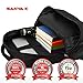 SANYA K Laptop Backpack for Men, Women & Teens – Backcountry Knapsack Bag for Travel Domestic & Abroad, black