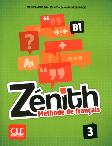 Zenith: Livre de l'Eleve 3 + Dvd-rom (French Edition)