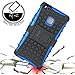 ykooe Huawei P9 Lite Case, (TPU Series) P9 Lite Heavy Duty Protection Hybrid Shockproof Dual Layer Protective Case Cover for Huawei P9 Lite - Blue