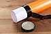 Plastic Storage Tube - Orange Documents Blueprints Artwork Plastic Carrying Case