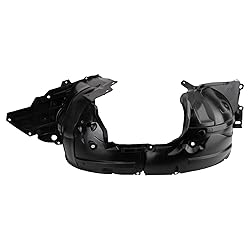 TRQ Front Left Inner Fender Liner Drivers Side