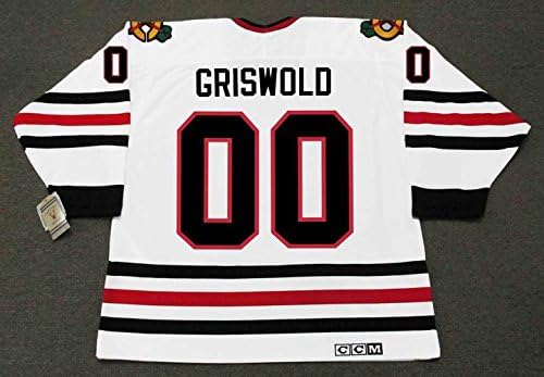 CLARK GRISWOLD Christmas Vacation Chicago Blackhawks CCM Vintage Hockey Jersey