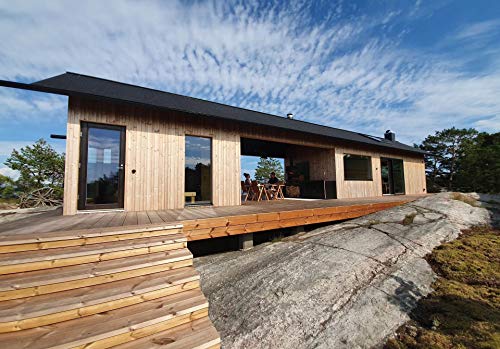 Holtaz Fassadenbekleidung Fassadentafel natürliches Lärchenholz Verkleidung Schalung Täfelung aus Holz Brett größe… – Bild 8