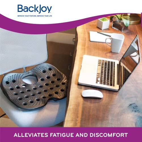 Backjoy SitzRight Seat Cushion Ergonomic Pressure Relief Seat Cushion