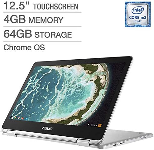 ASUS C302CA 12.5" Touchscreen 2-in1 Chromebook - Intel Core m3 - 4GB RAM, 64GB Storage