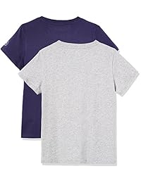 Kid Nación Kids 2 pack cuello redondo playera sólida y Graphic