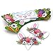 Cute Animal Easter Bunny Cupcake Wrappers and Toppers by Funky Fledgling- 24 Sets (Woodland Bunny)