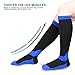 Compression Socks for Women & Men (2 Pairs), Laneco Graduated Compression Sock 20-30 mmhg for Nurses, Running, Maternity Pregnancy, Athletic Sports, Flight Travel, Shin Splints, Edema, Varicose Veins
