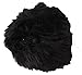 Forum Novelties Jumbo Fuzzy Black Bunny Tail Costume Accessory