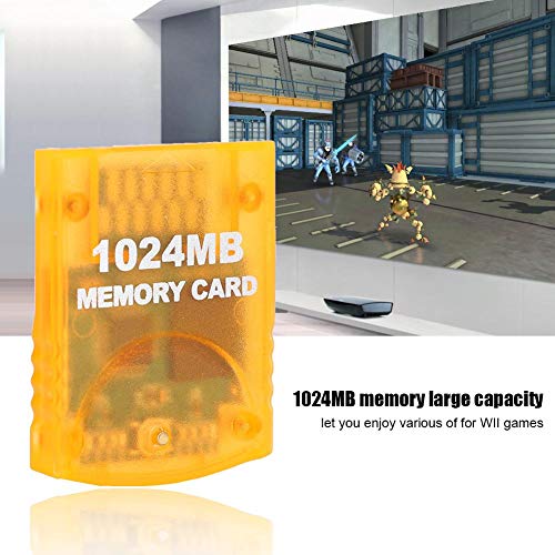 NITRIP ABS Gamecube Game Console 1024MB Large Capacity Memory Card Game Accessories - Thumbnail 5