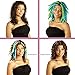 Curlformers Original Heatless Hair Curlers Corkscrew Top up Pack, 8 pack No Heat Hair Curlers (Styling Hook Not Included), for hair up to 14