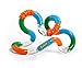 Tangle Jr. Brain Tools Textured Sensory Fidget Toy, 3 Pack, Green Yellow Black, Blue Orange Green, Red Pink Blue