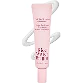 The Face Shop Rice Water Bright Vegan Eye Cream - Eye Cream for Dark Circles - Dark Circles Under Eye Treatment - Under Eye B