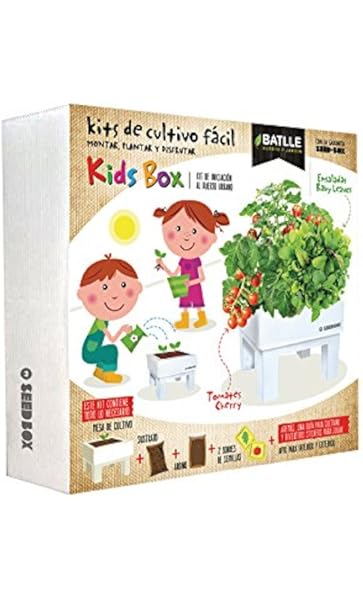 Huerto Urbano - Seed Box Kids - Batlle: Amazon.es: Jardín