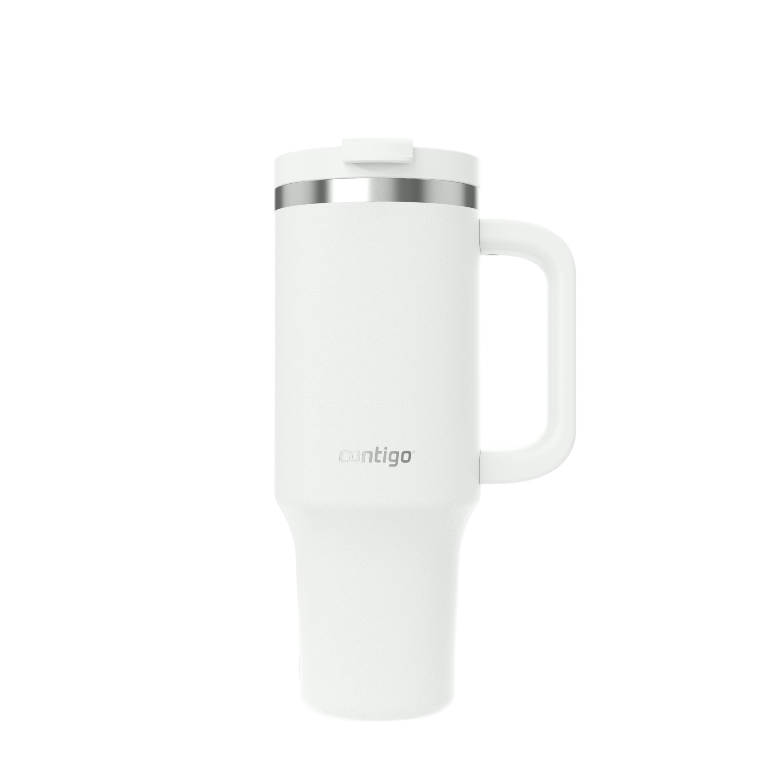 Contigo Thermosflasche 1200 ml mit Henkel und Strohhalm | Isolierte Thermo-Trinkflasche aus Edelstahl mit Deckel | Kühlt 29 Stunden | Reisebecher | Thermobecher | BPA-frei 9