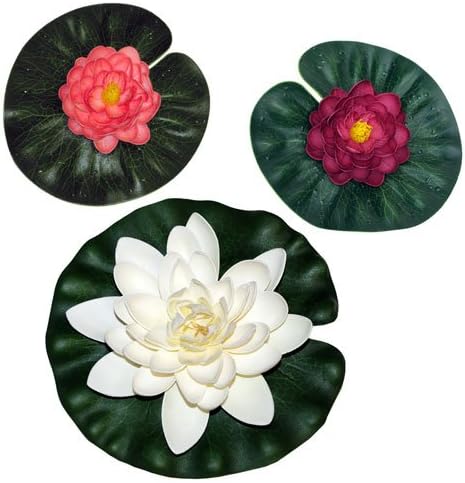 TotalPond A16532 Pond Floating Lilly Pad, 3-Pack